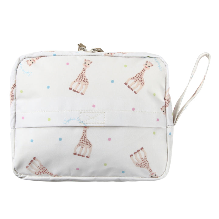 キリンのソフィー×Ribbon hakka kidsコラボ プリントおむつポーチ