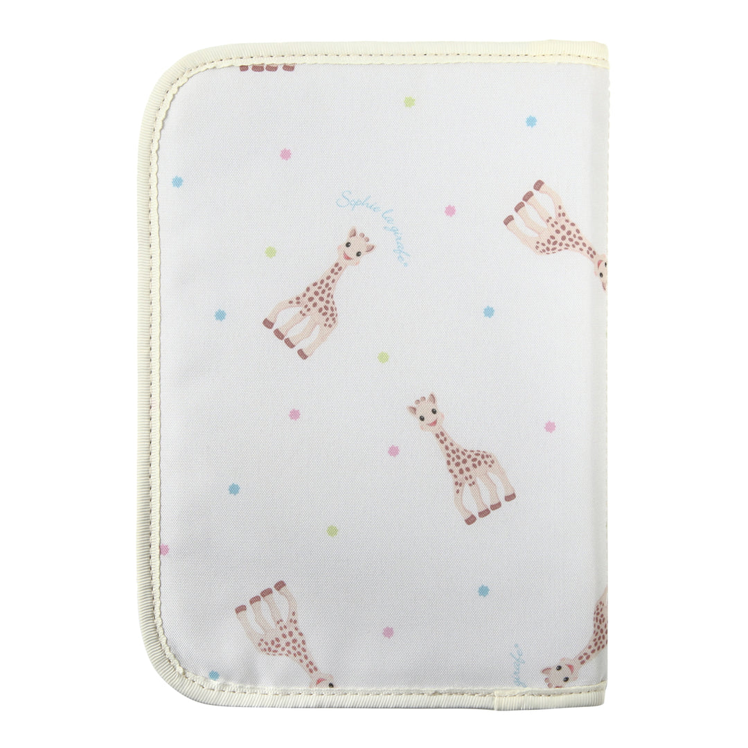 キリンのソフィー×Ribbon hakka kidsコラボ プリント母子手帳ケース