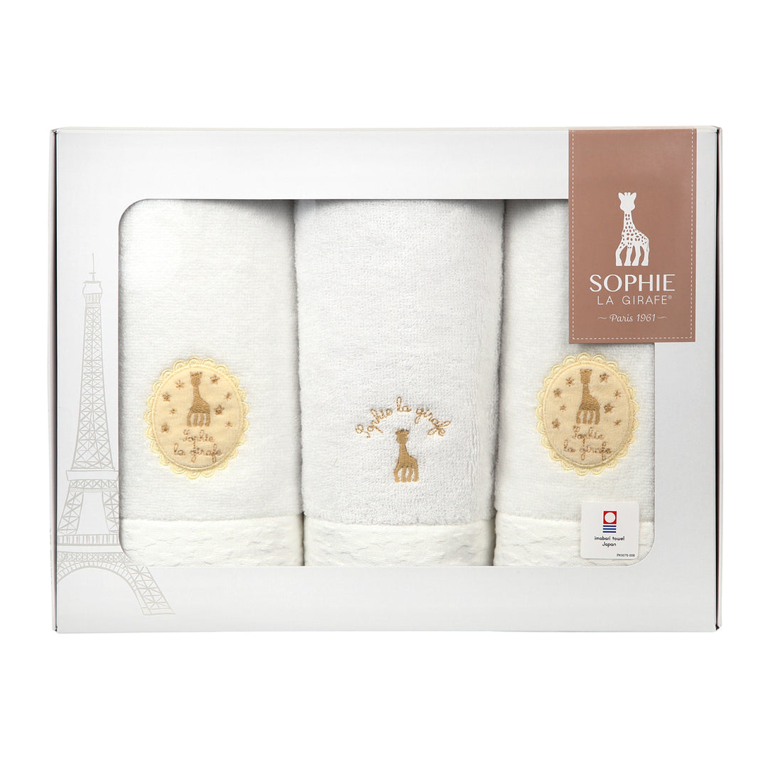 Imabari Towels Gift set (Face Towels x 2, Hand Towels x 1)