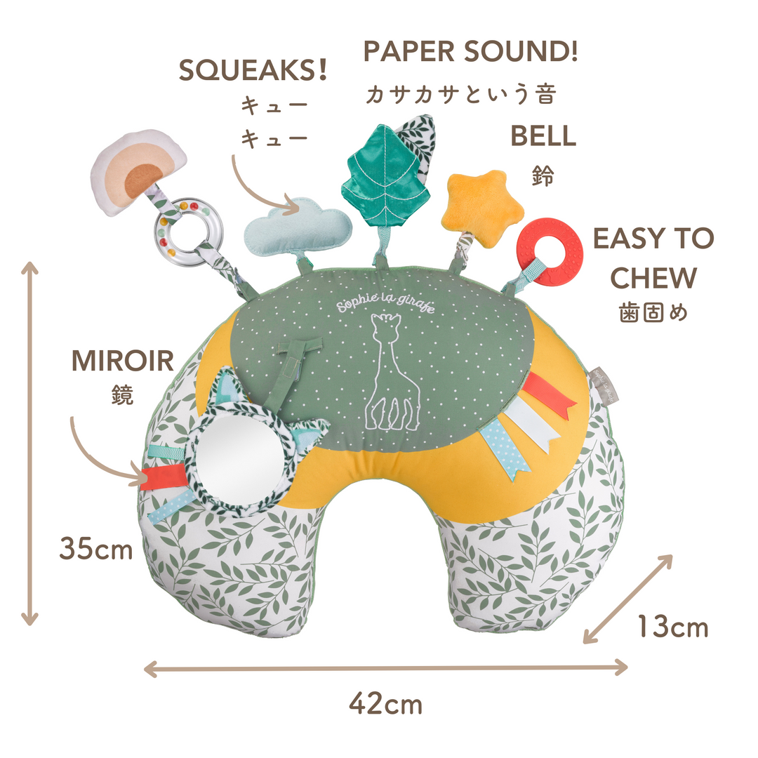 2 IN 1 Activity Cushion Cosy Play