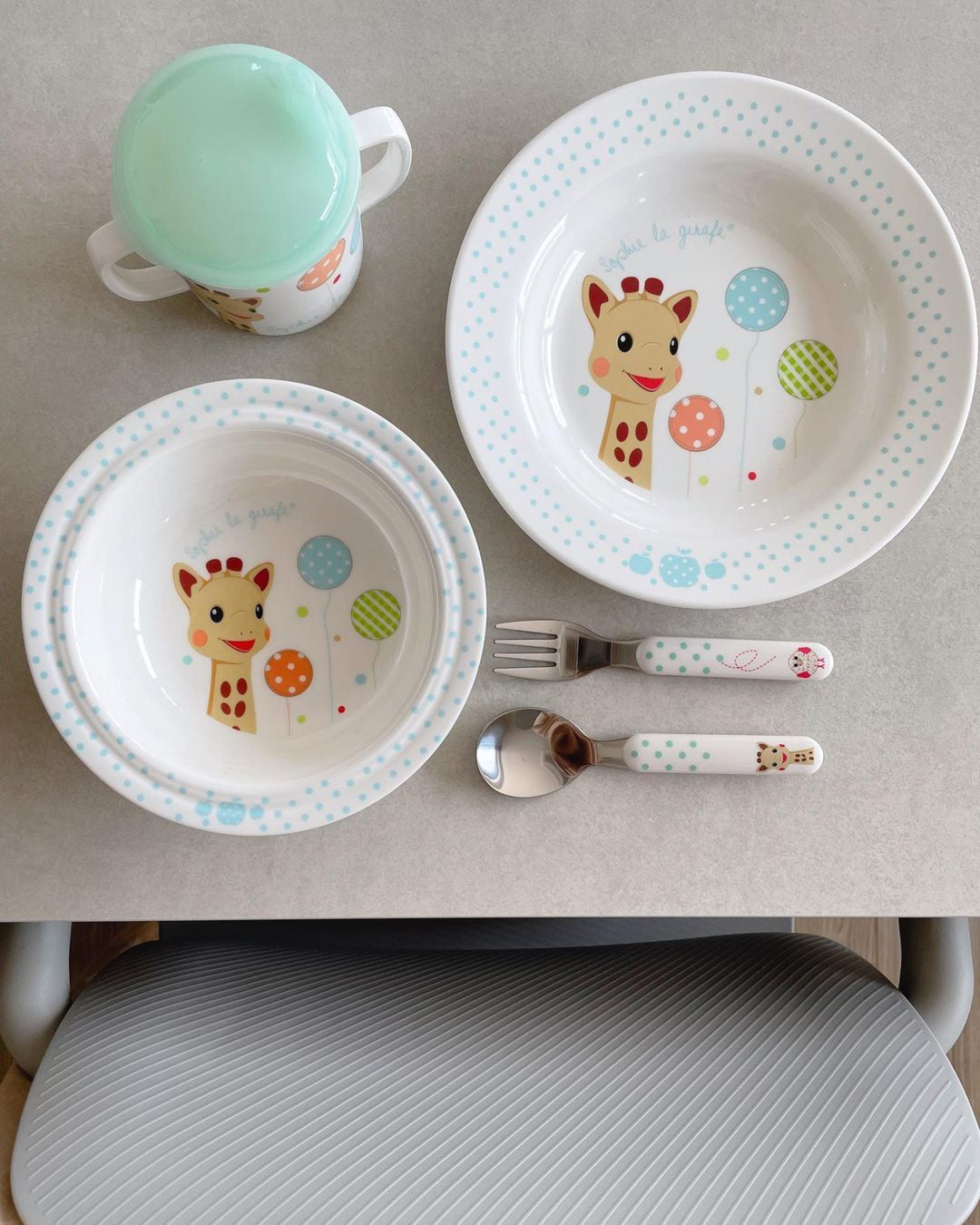 Dish Set "Balloons"version