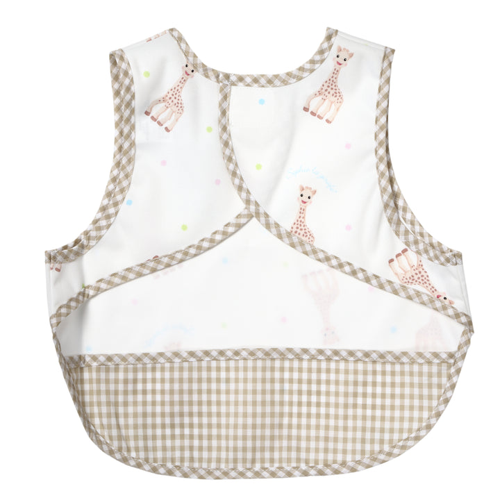 キリンのソフィー×Ribbon hakka kidsコラボ 袖なしお食事エプロン