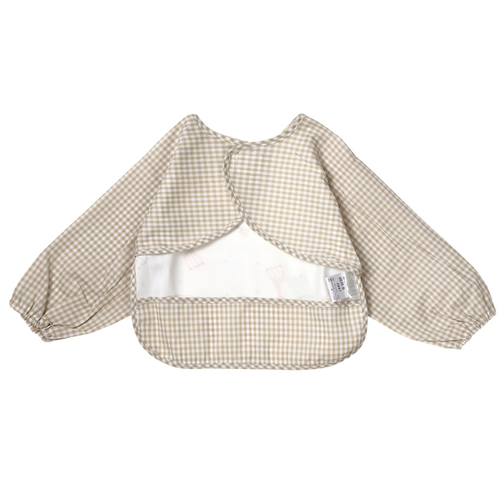 キリンのソフィー×Ribbon hakka kidsコラボ 袖付きお食事エプロン