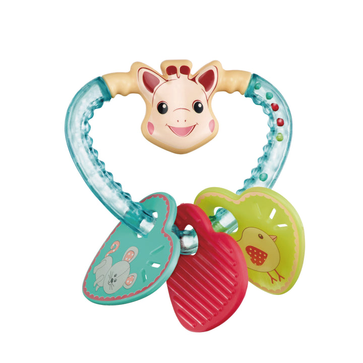 Sophiesticated Sophie and Heart Rattle set