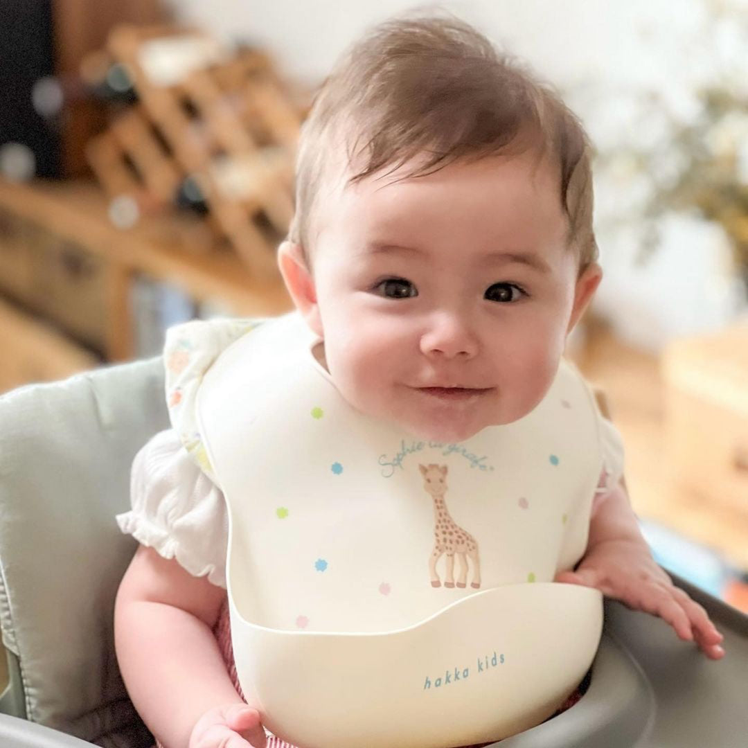 キリンのソフィー×Ribbon hakka kidsコラボ シリコンビブ