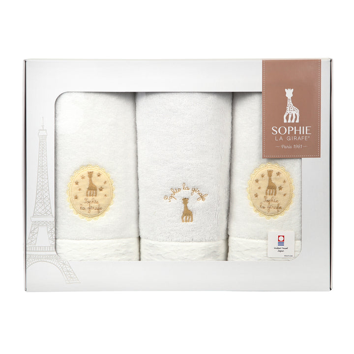 Imabari Towels Gift set (Face Towels x 2, Hand Towels x 1)