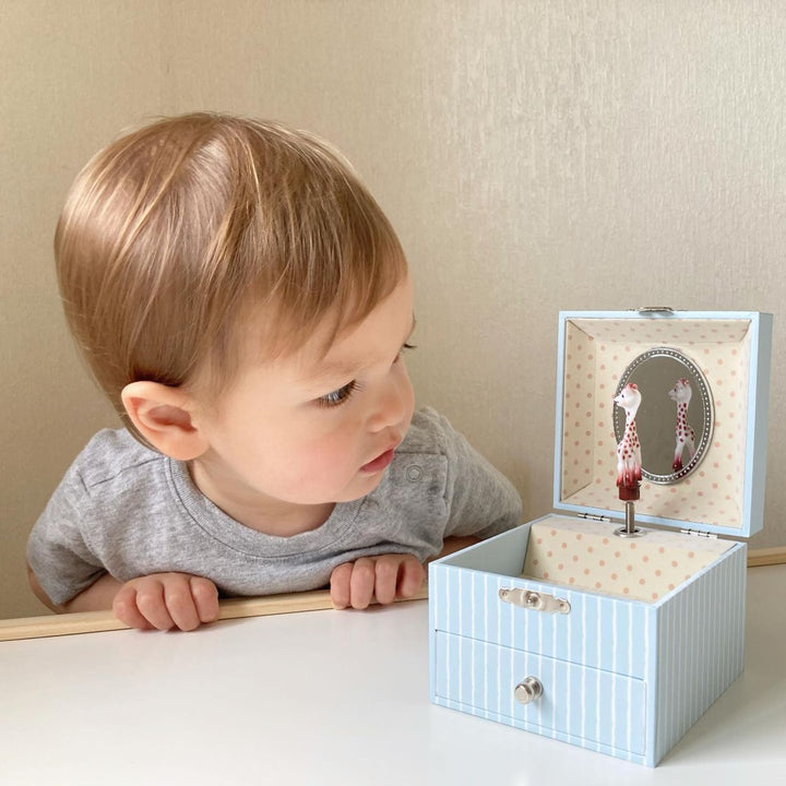 Jewelry Box and Music Box (Baby Blue - Glow-in-the-Dark)