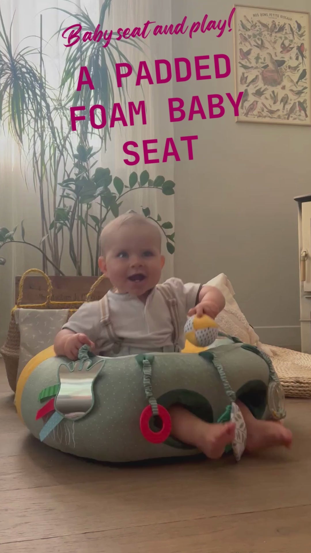 2 IN 1 Baby seat & Play