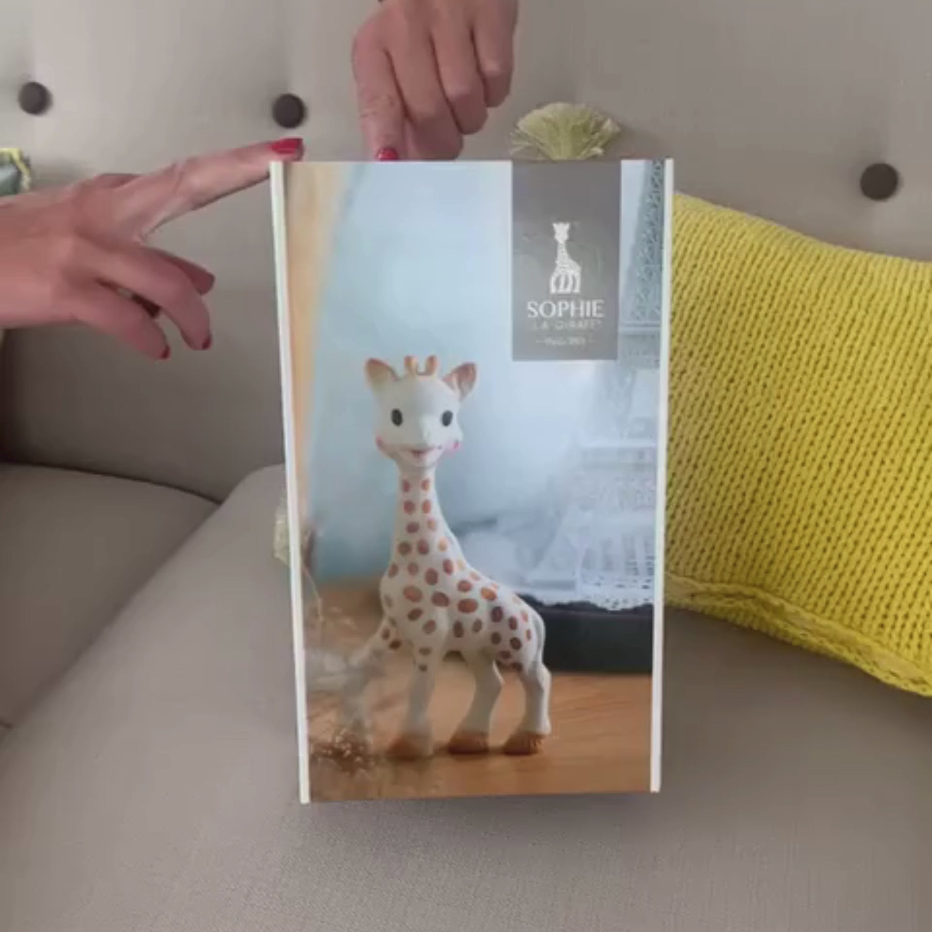 Memory Gift Set 02 キリンのソフィー+マルチラトル – Sophie la girafe